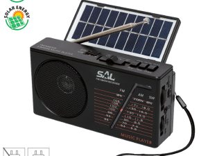 Radio hibrid solar si acumulator 3.7V Bluetooth USB SD SAL RPH 1