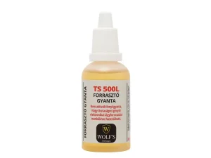 Rasina de lipit lichida fara acid pentru sudare electronica de precizie 30ml WOLFS TS 500L