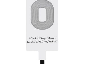 Receptor wireless Qi pentru Apple iPhone alb Choetech WP-IP-301WH