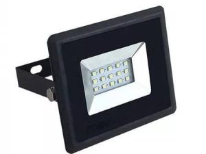 Reflector LED SMD 10W 6000K 850lm IP65 negru V-TAC