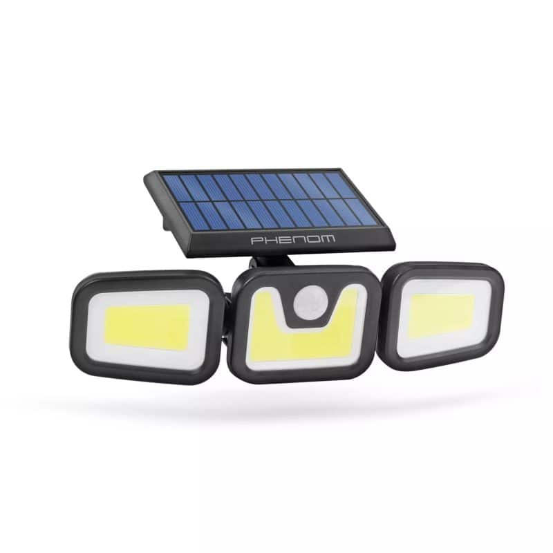 reflector-solar-10w-600lm-ip65-rotativ-cu-senzor-de-miscare-3-led-uri-cob