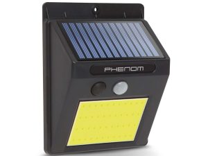 Reflector solar COB LED cu senzor de miscare montabil pe perete 3W IP65 Phenom
