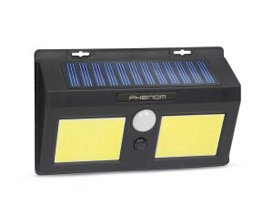 Reflector solar cu senzor de miscare perete 5W 300lm COB LED IP65 Phenom Lighting 55287