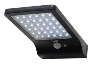Reflector solar LED 10000K alb rece cu senzor de miscare 300lm IP44 HOME FLP300SOLAR