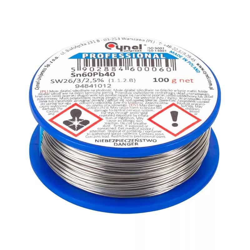 rola-fludor-sn60-pb40-flux-25-cynel-056mm-100g