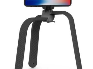 Selfie stick trepied flexibil cu telecomanda bluetooth negru 3POD Zbam