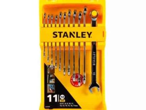 Set 11 chei combinate 4-94-647 Stanley finisaj cromat