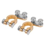 Set 2 borne baterie auto + / - ZLA0101