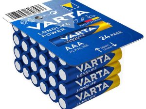 Set 24 baterii VARTA LONGLIFE POWER alcaline AAA LR03 1.5V