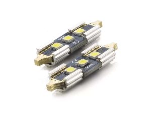 Set 2x becuri auto C5W 31mm LED SMD alb 12V 3W 350lm Canbus interior portbagaj Carguard