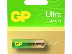 Set 4 baterii alcaline Ultra GP R6 ALKALINE GP15AUETA21-2GSB4
