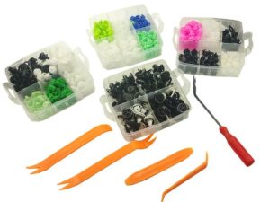 Set 470 buc cleme din plastic + 5 unelte Carguard SCA003