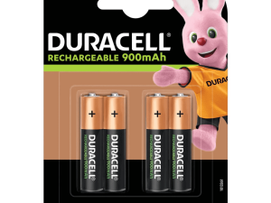 Set acumulatori DURACELL NiMH AAA R3 1.2V 900mAh 4buc