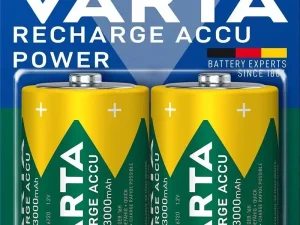 Set acumulatori Varta Ni-Mh D R20 1.2V 3000mAh Ready to use 2buc