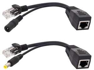 Set adaptor POE alimentare prin cablul de retea UTP/FTP URZ1998EK E4653 EUROKOMP