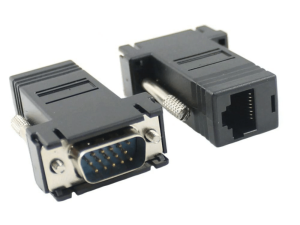 Set adaptor VGA tata la VGA tata prin cablu RJ45 2buc maxim 20m