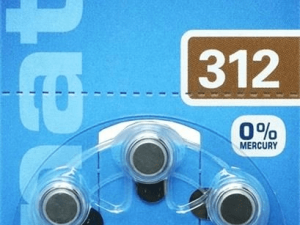Set baterii auditive 312 ZA312 PR41 Renata 6buc/blister