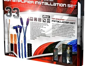 Set cabluri auto 4GA Hi-Fi Profesional 33buc M`N´C 20196-G