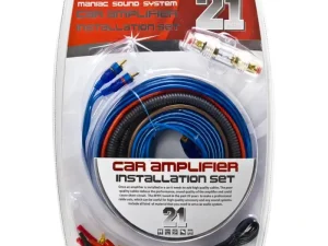 Set cabluri auto 8GA Hi-Fi Profesional 21buc M`N´C 20200-G