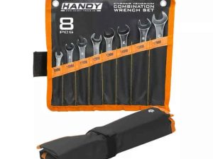 Set chei 8 piese combinate cu husa depozitare din poliester HANDY