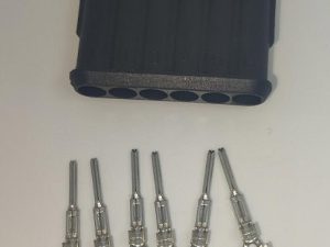 Set conector cablu Superseal 1.5 tata mufa 6 pin 6 pini inclusi + 6 garnituri incluse IP67 TE Connectivity 282108-1-SET-M