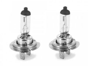 Set de 2 becuri Halogen H7 55W +50% intensitate 12V Carguard