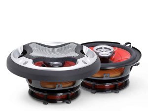 Set difuzoare auto 4" 100mm 60W 4 ohm 60W 3 cai 2buc DevilX M`N`C