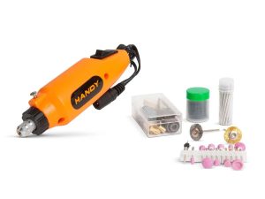 Set masina pirogravat slefuit 230V 78 componente HANDY
