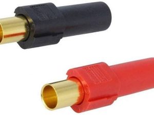 Set mufe alimentare DC XT150 mama 1 pin pe cablu cu lipire 60A 500V AMASS XT150-F