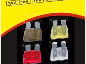 Set sigurante auto 7.5A 10A 15A 20A 25A si 30A Fixpoint 19x13mm
