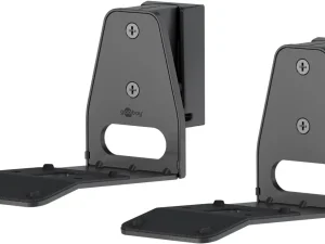 Set suport difuzor de perete Modern Sonos Era 300 Flex negru Goobay 71194