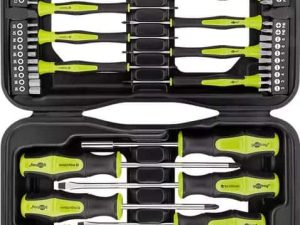 Set surubelnite Goobay 58 piese in carcasa plastic