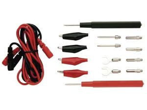 Set tester multimetru 0.95m negru rosu 1A max 30V 60V interschimbabile Emos S4001N