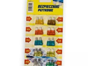 Sigurante auto 5A 7.5A 10A 15A 20A 25A 30A 10buc 19x13mm