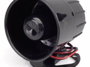 Sirena 1 ton tw dome 12V (4-16V) 1300mA 115dB 20W 89x105mm HOME