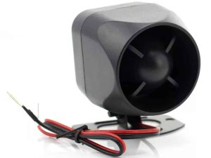 Sirena auto cu un singur ton 20W 12V CARGUARD SIN003