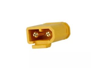 Soclu alimentare DC XT30 tata 2 pini pentru PCB THT 15A 500V AMASS XT30ULW-M