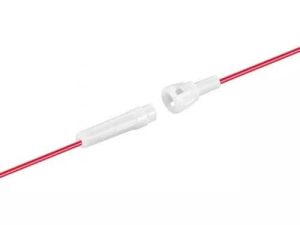 Soclu siguranta 6.3x32mm pe fir 10A 250V fixPoint