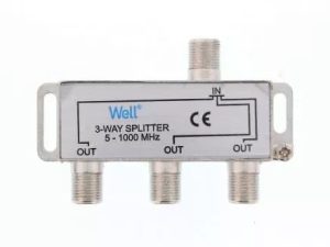 Spliter CATV 3 cai 1000Mhz Well