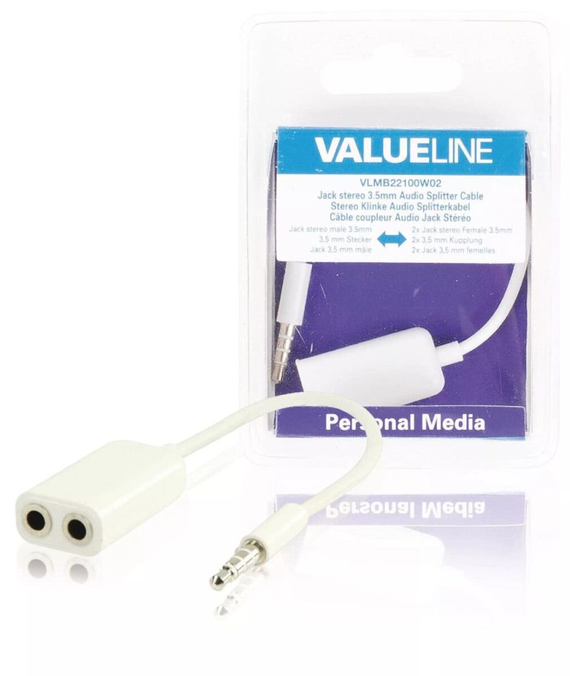 splitter-audio-stereo-35-mm-tata-2x-35-mm-mama-02m-alb-valueline
