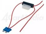 Splitter auto ATO 8A siguranta 0.75mm2 culoare rosu 4CarMedia
