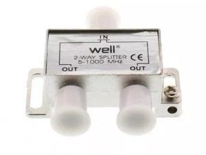 Splitter CATV 2 cai 2450 Mhz Well