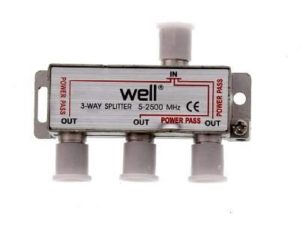 Splitter CATV 3 cai 2450Mhz Well