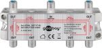 Splitter SAT 6 iesiri pentru dispozitive prin satelit 5-2400MHz Goobay 67004