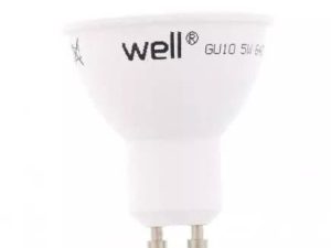 Spot cu led MR16 GU10 5W 230V lumina rece Well
