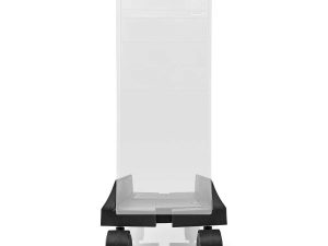 Stand PC Nedis latime reglabila 4 roti blocabile