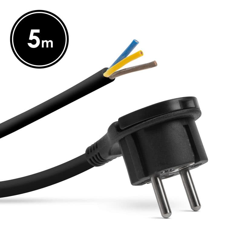 stecher-cu-clema-cablu-5m-3x15mm2-cu-fire-libere-negru-delight