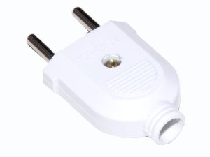 Stecher plat euro 10A 250VAC alb P7062 LAVA Sokets 612508133991