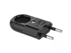 Stecher plat Euro negru Elgotech