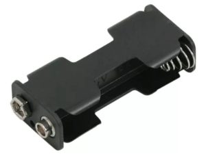 Suport 2x AA baterie cu mufa baterie de 9V
